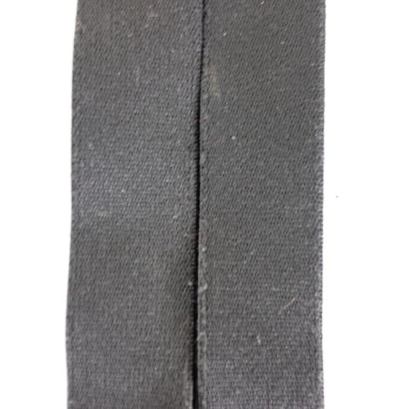 Suspender Mens Black Clip On Button Adjustable Strap Work Non Stretch X Back - Picture 5 of 7